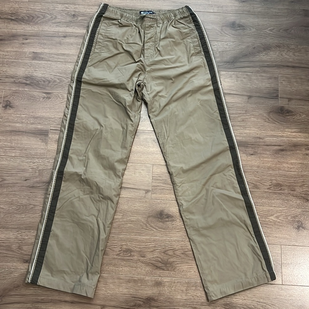 NWOT Y2K Hangten Men’s Size Medium Athletic Windbreaker Pants w/ soft liner